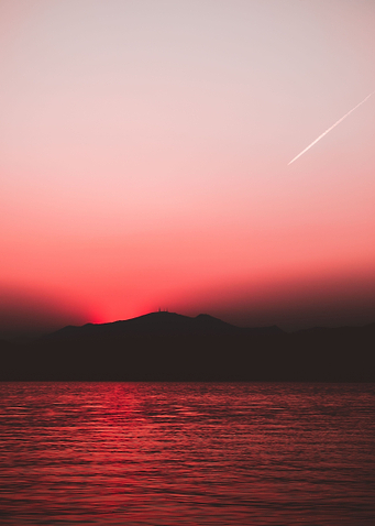 body of water pink