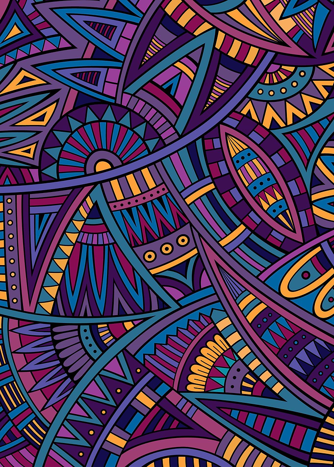Abstract Tribal Vector