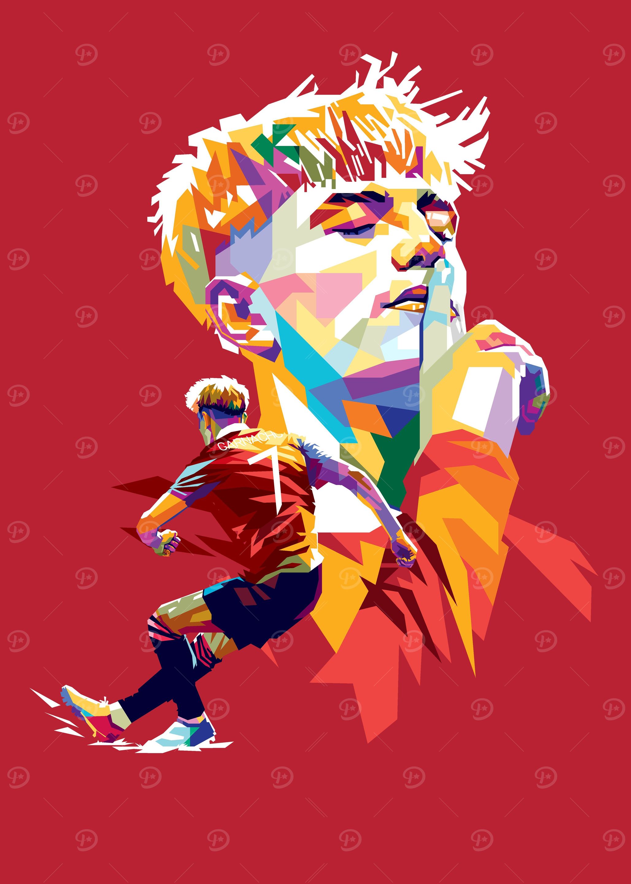 Garnacho Pop Art