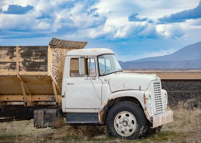 Old farming truck