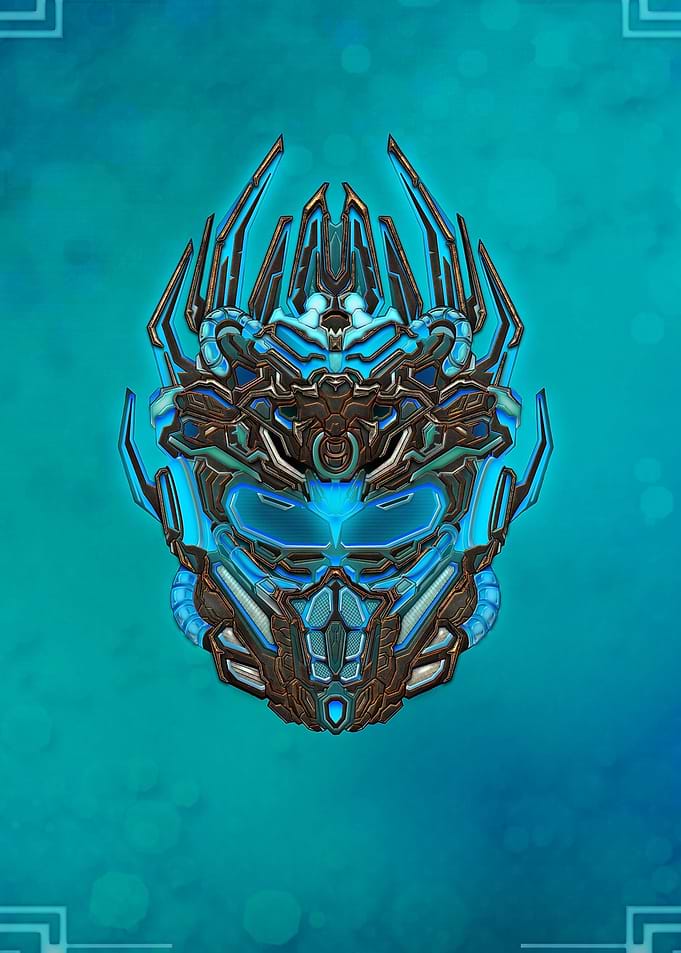 Awesome cyberpunk mask
