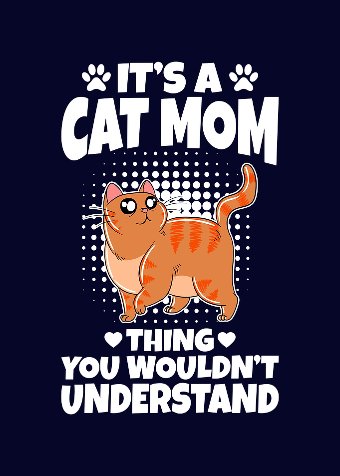 Funny Cat Mom