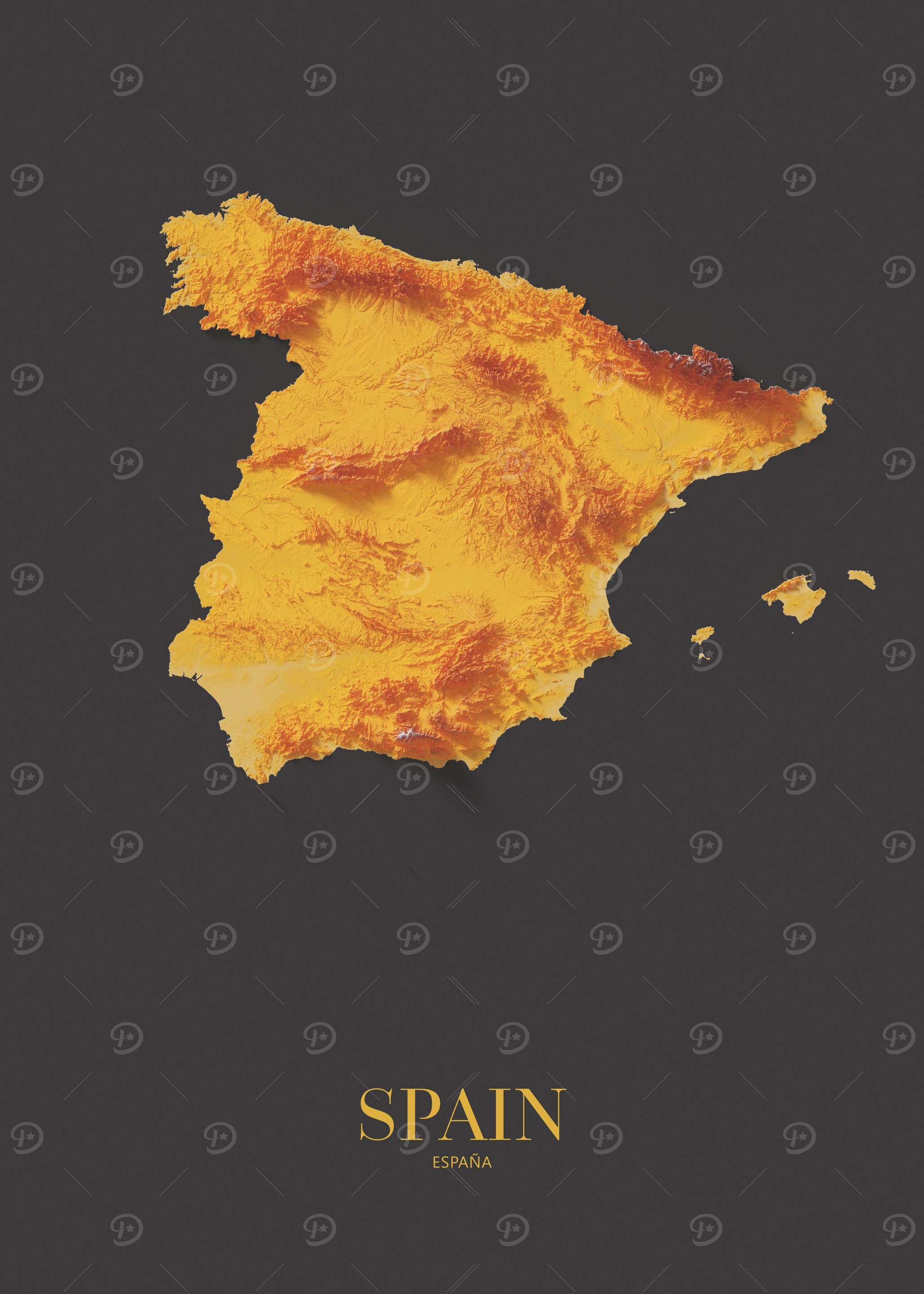 Spain Map
