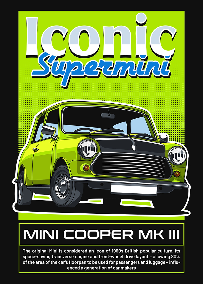 Iconic British Mini Car