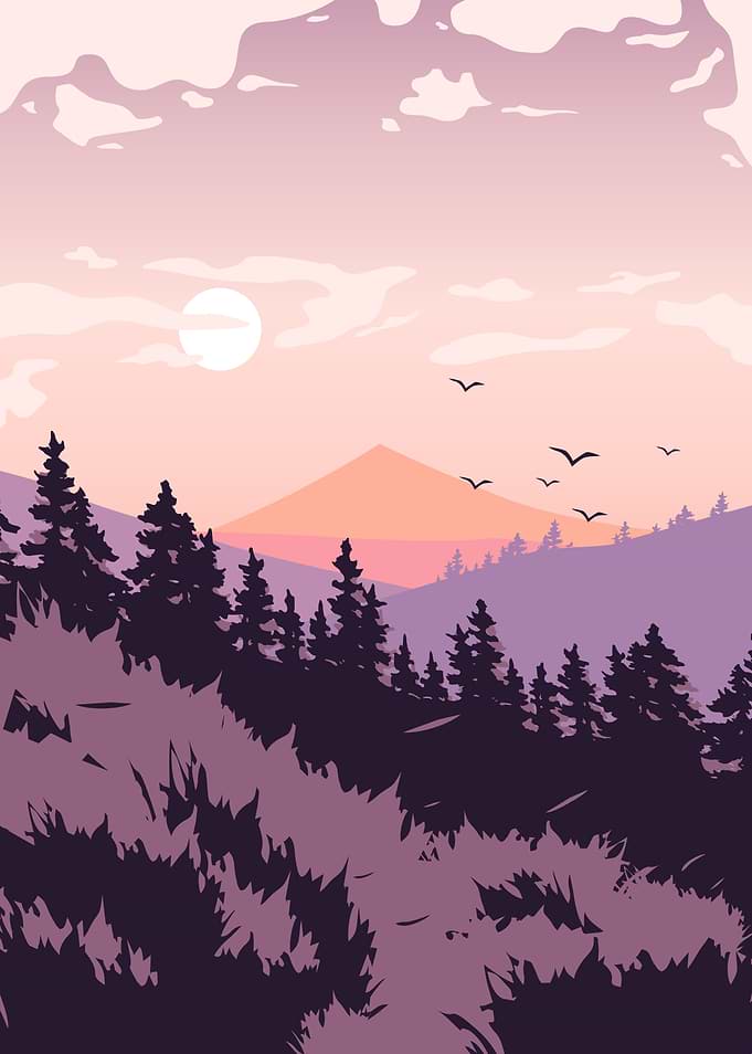 Afternoon in the Mountains