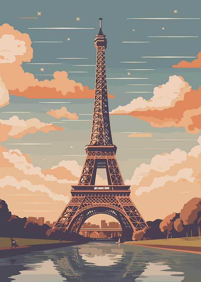 travel to paris eiffel