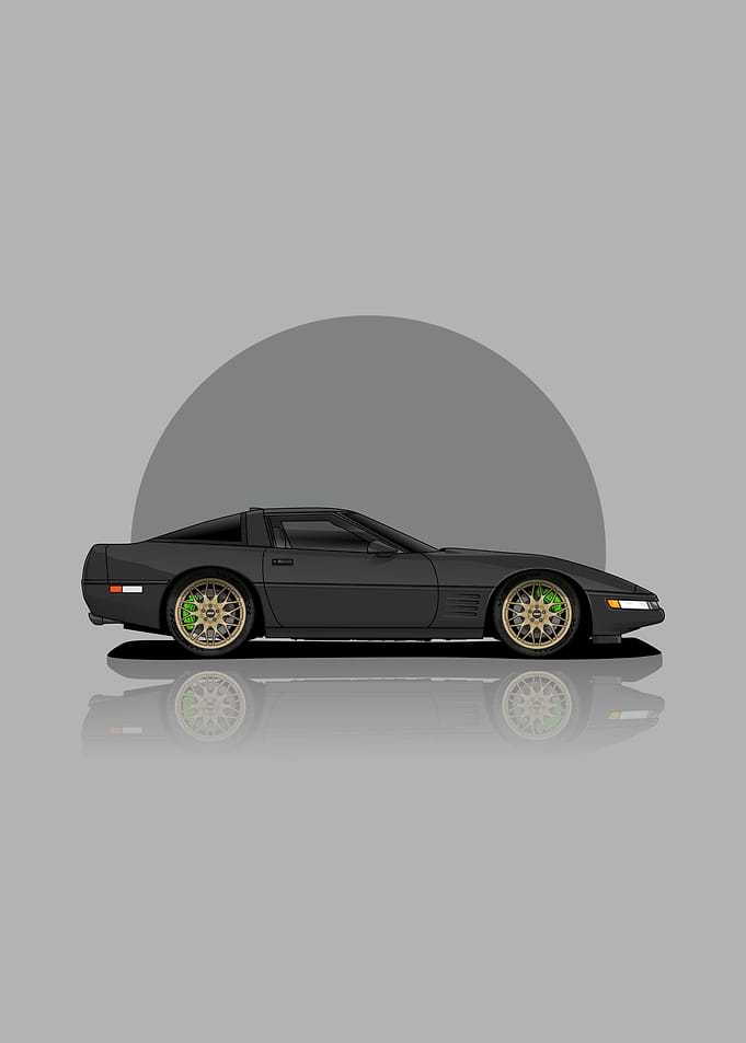 Art Chevrolet Corvette C4