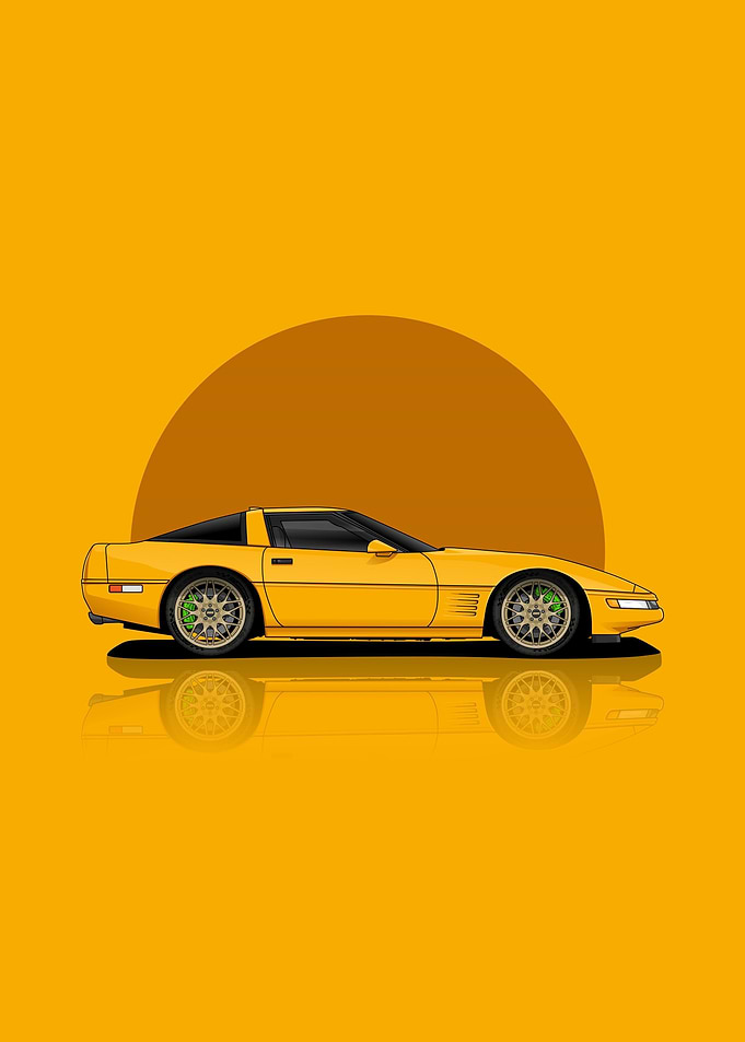 Art Chevrolet Corvette C4