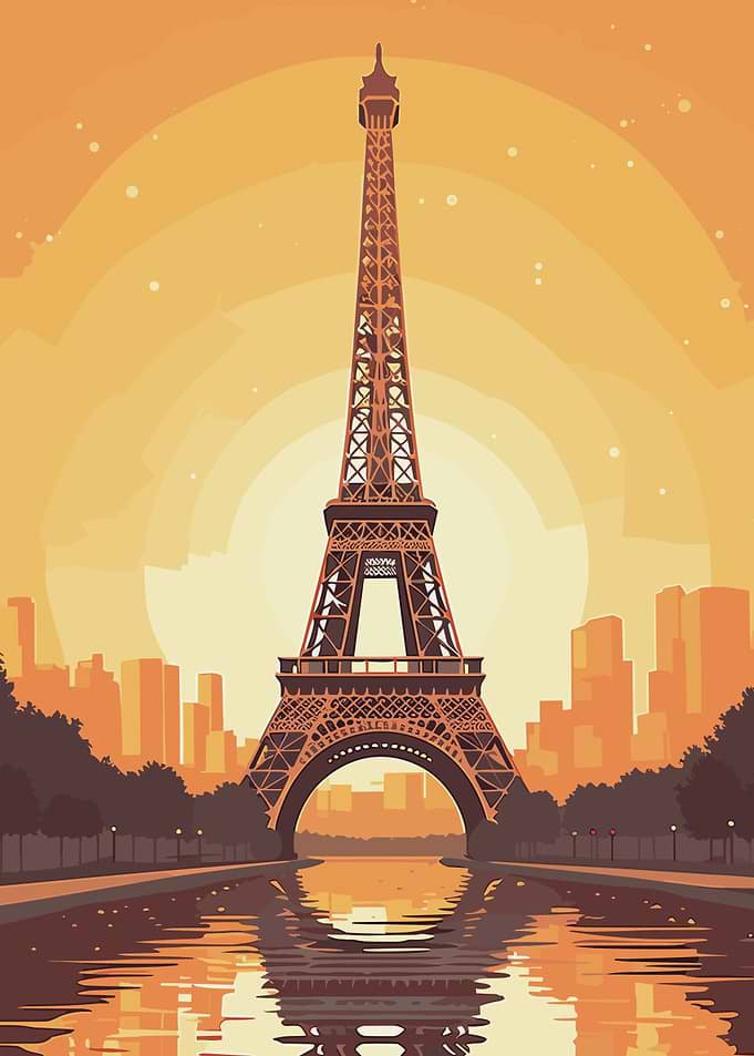 travel to paris eiffel