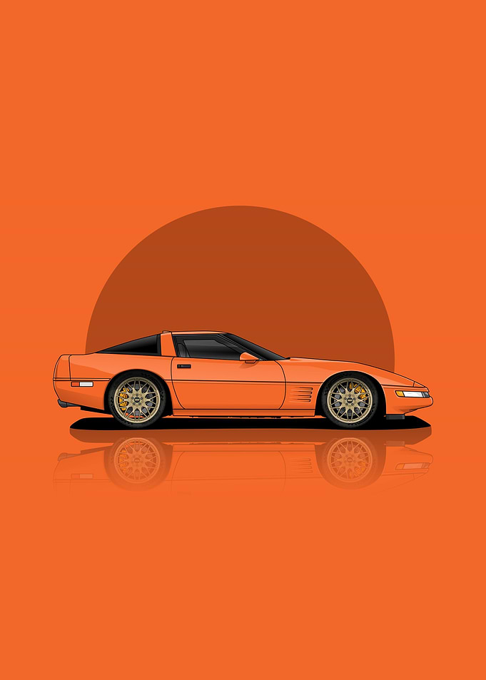 Art Chevrolet Corvette C4