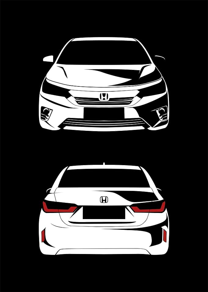 Honda City silhouette