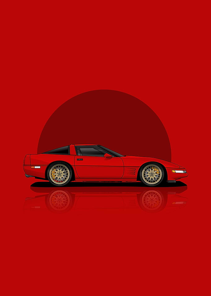 Art Chevrolet Corvette C4