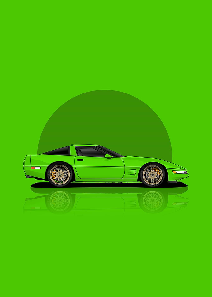 Art Chevrolet Corvette C4