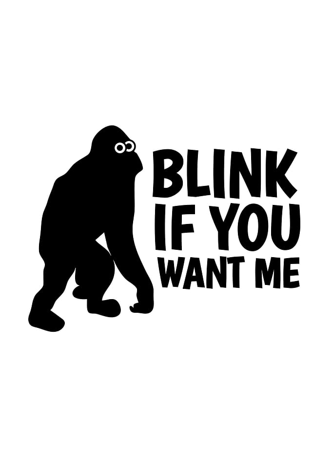 Blink If You Want Me