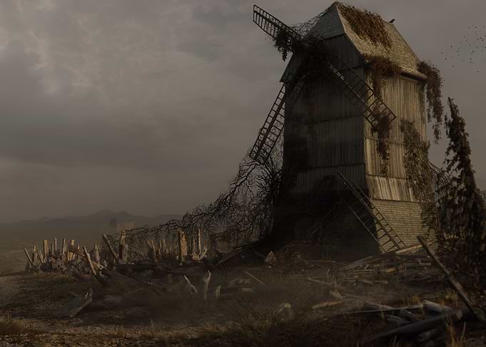 Old windmill