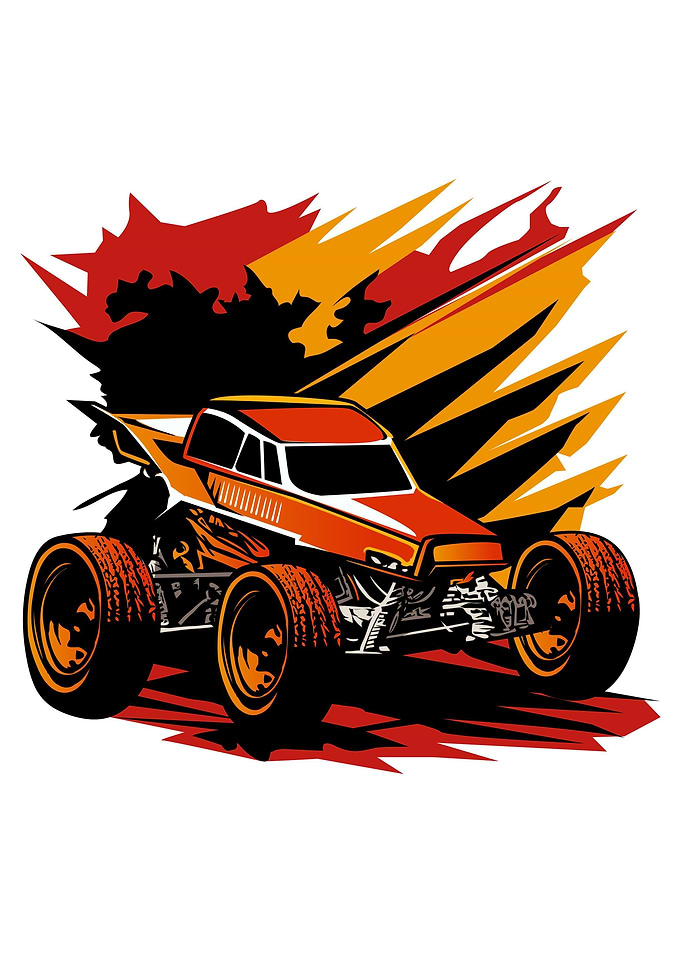 Offroad Race Car Sprint