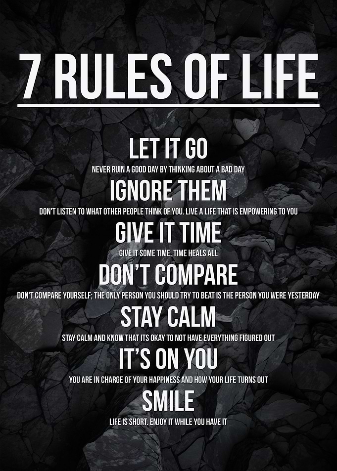 7 Rules of Life