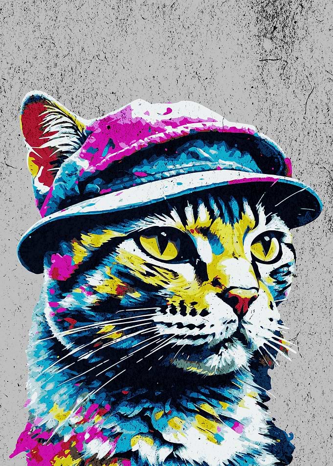CAT BASEBALL CAP