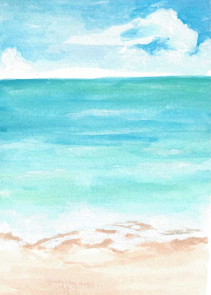 Seaside Watercolor