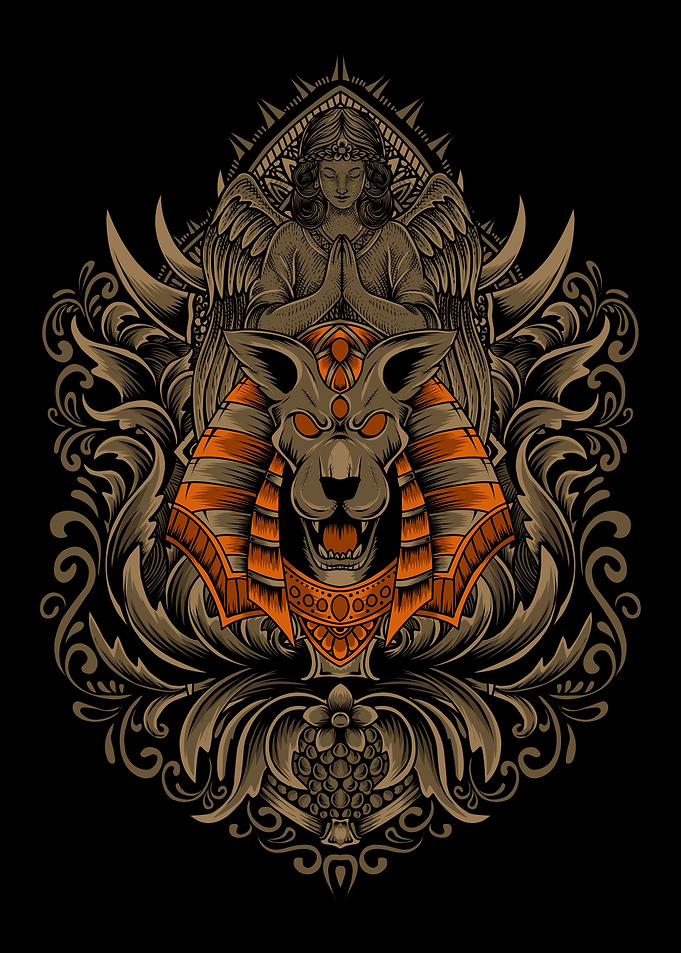 The Egyptian Anubis