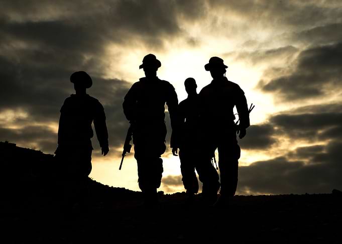 Soldiers Silhouette
