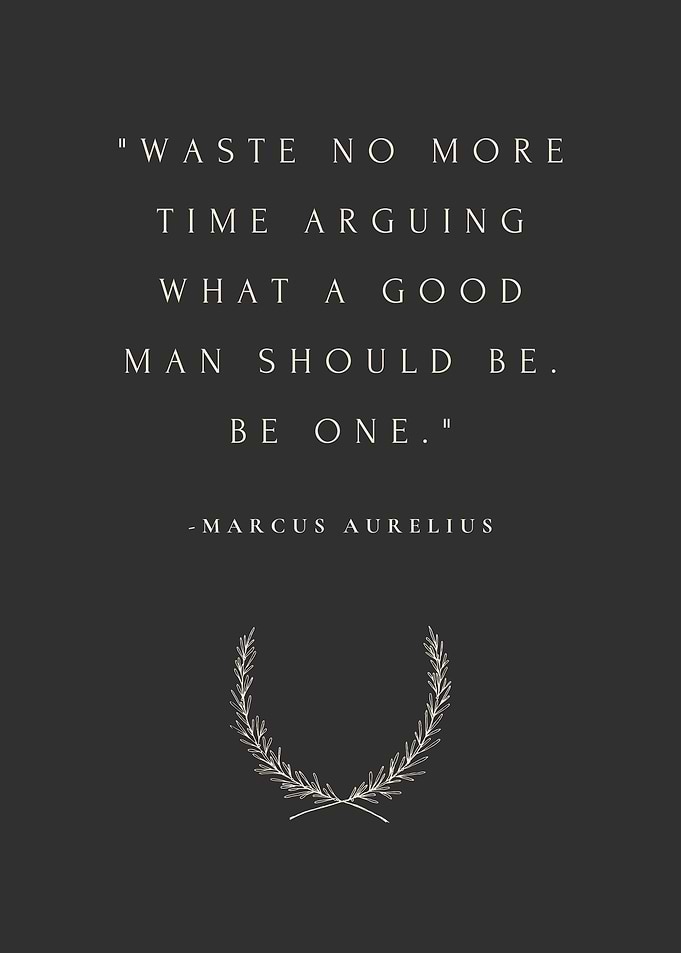 Marcus Aurelius Quote Art