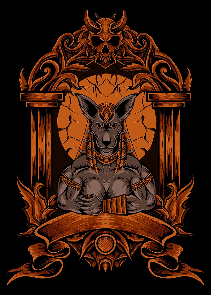 The Egyptian Anubis