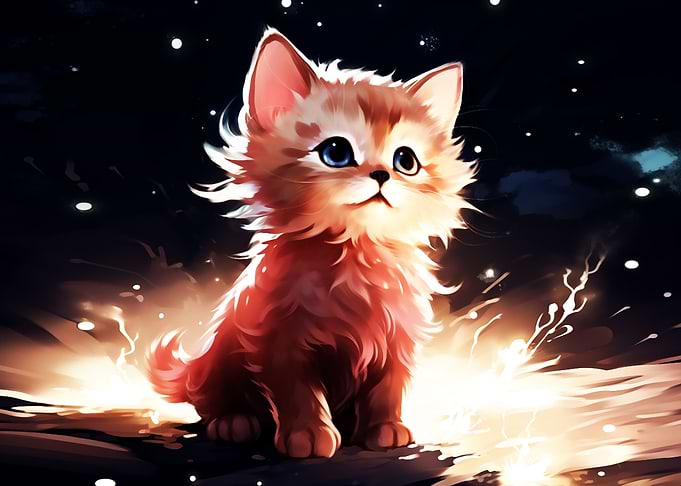 the kitten