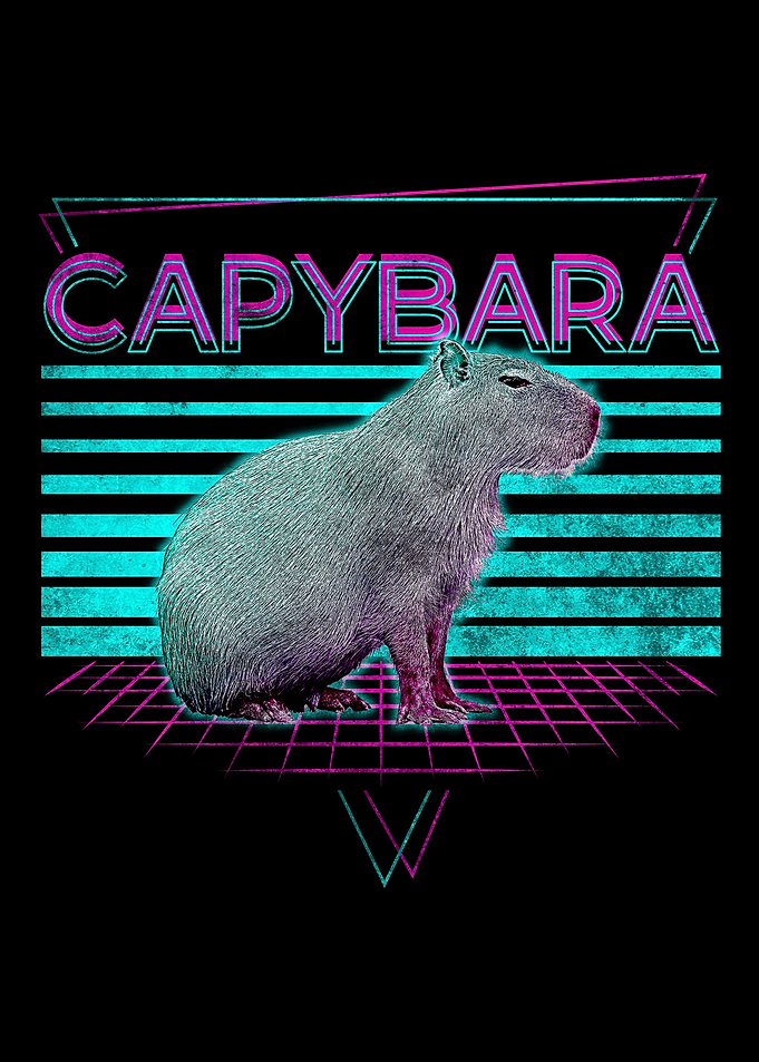 Capybara Retro