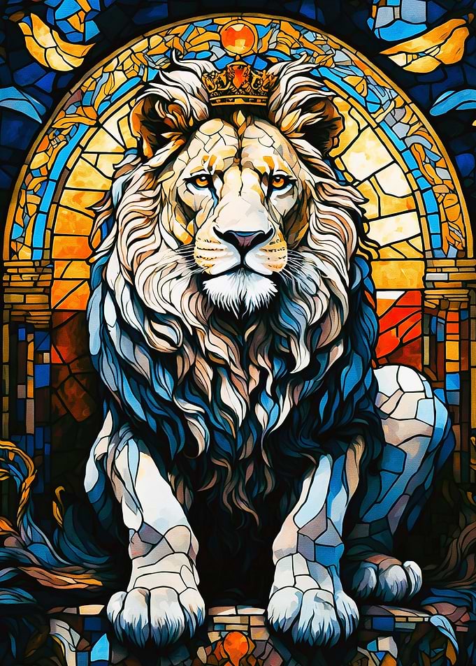 A king lion