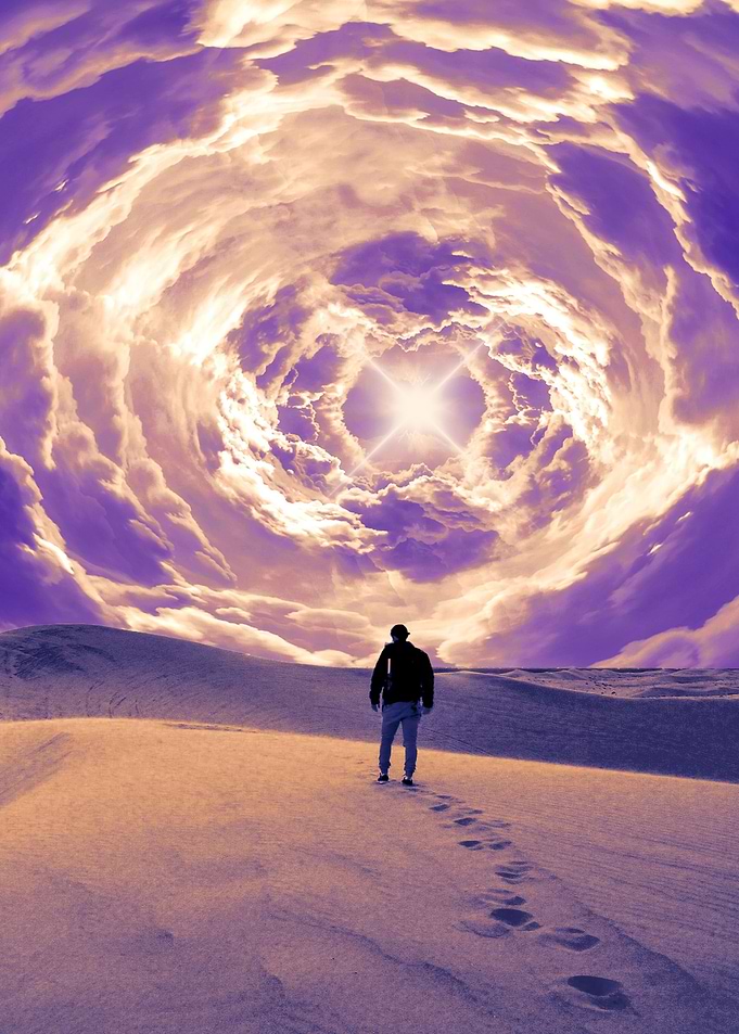 Magical Portal in the sky