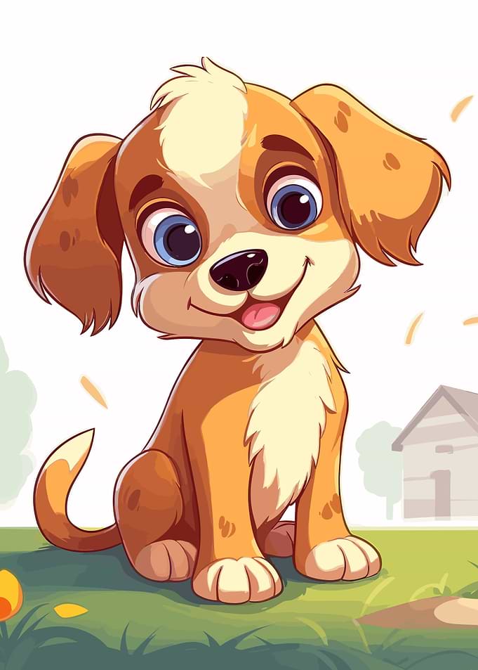 cute dog animal