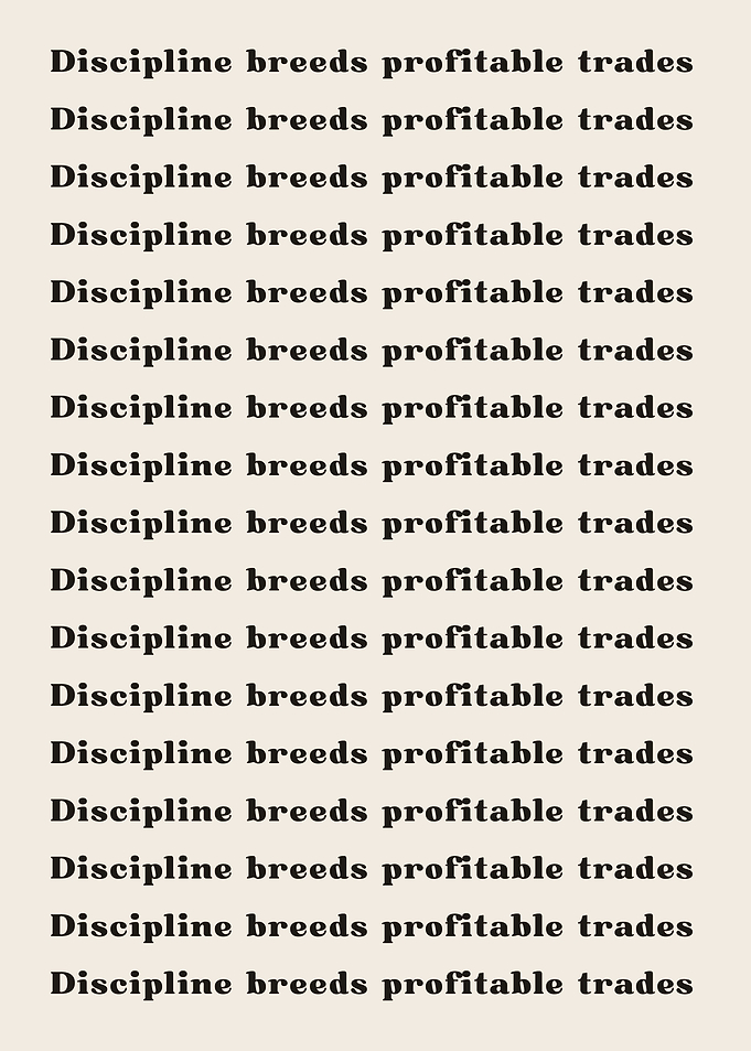 Discipline breeds