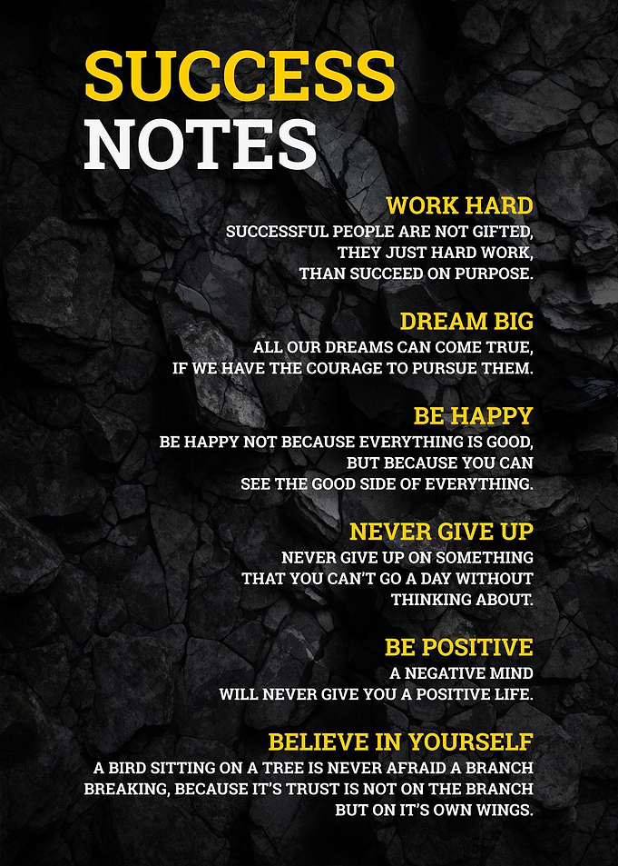 Success Notes