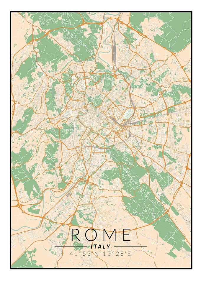 Rome Map