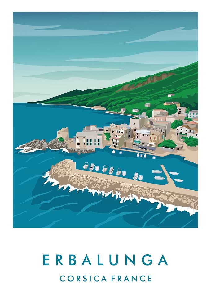 Erbalunga Beach Corsica