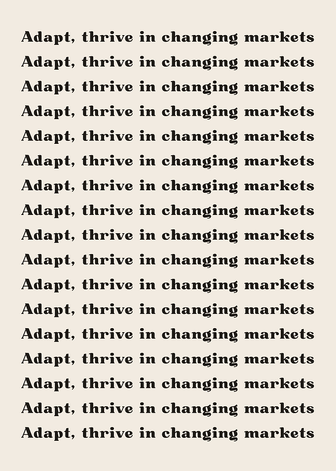 Adapt thrive in changing