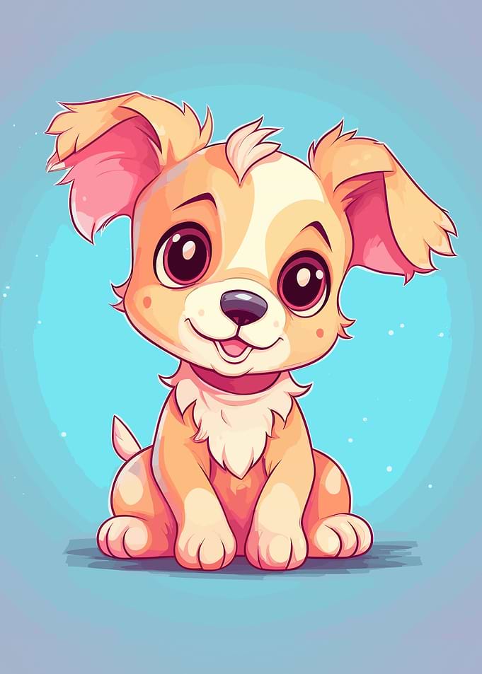 cute dog animal