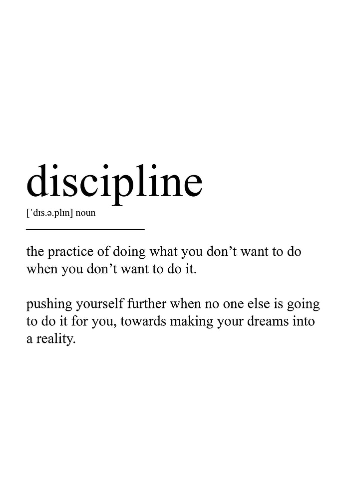 Discipline Definition