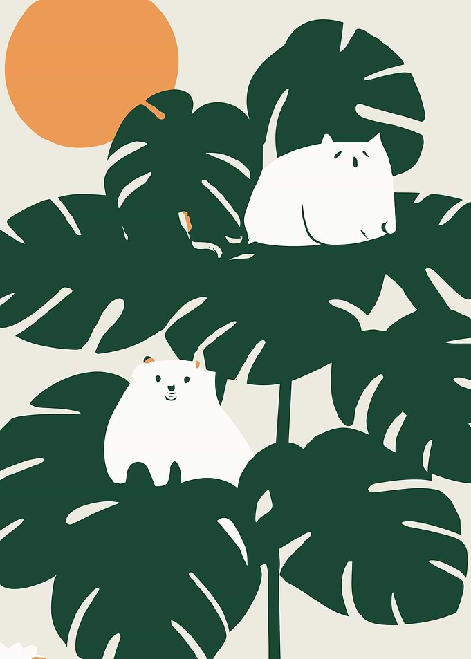 Cats on Leafs