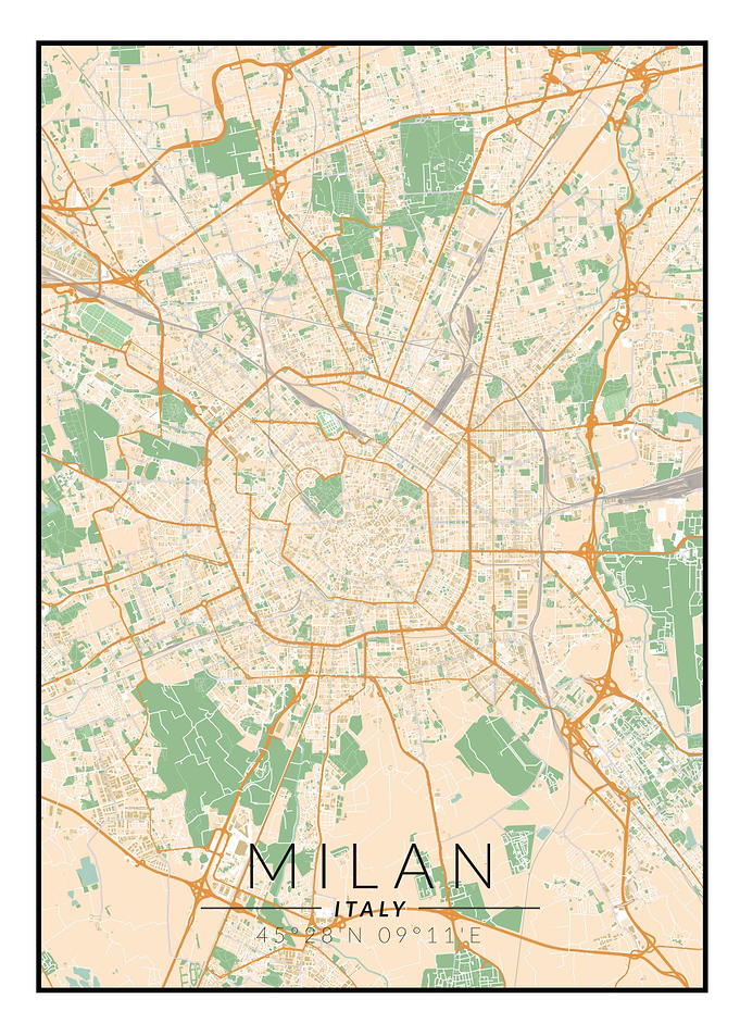 Milan Map