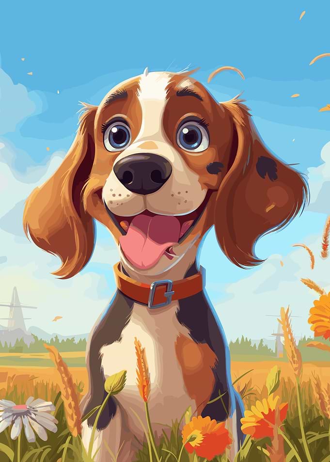 cute dog animal