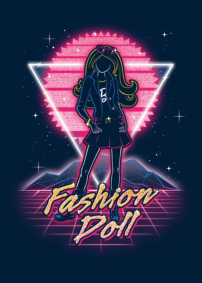 Retro Fashion Doll