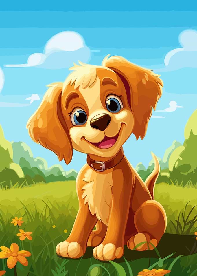 cute dog animal
