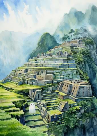 Ghost at Machu Picchu