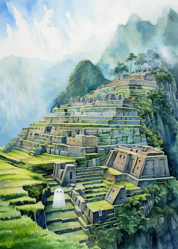 Ghost at Machu Picchu