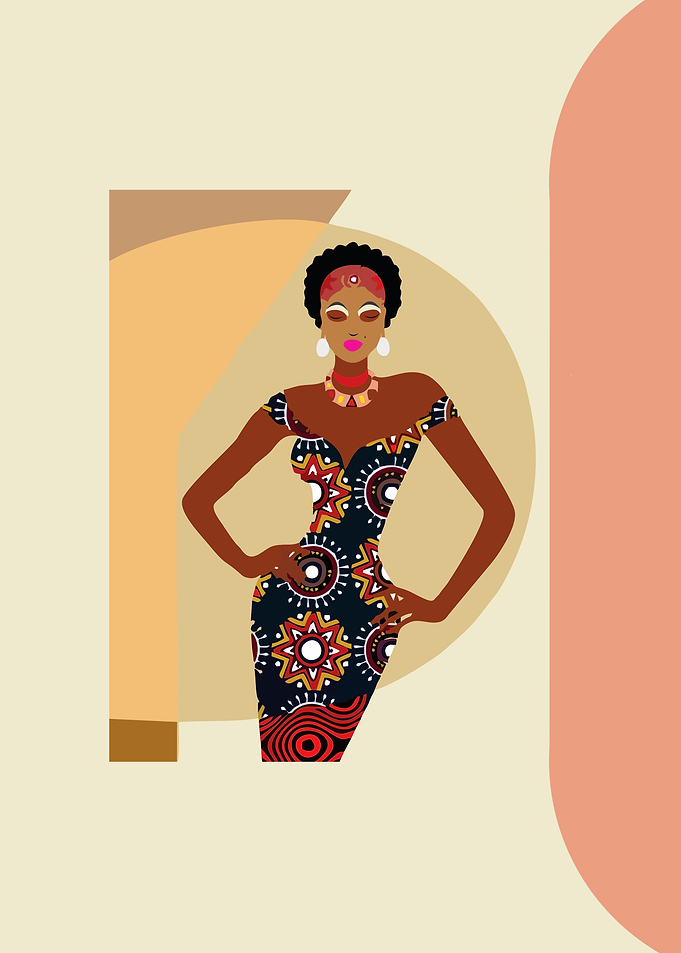 afro woman