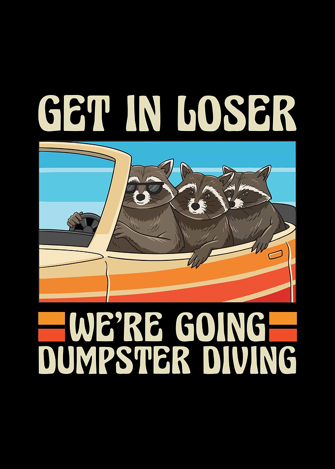 Raccoon Lover Trash