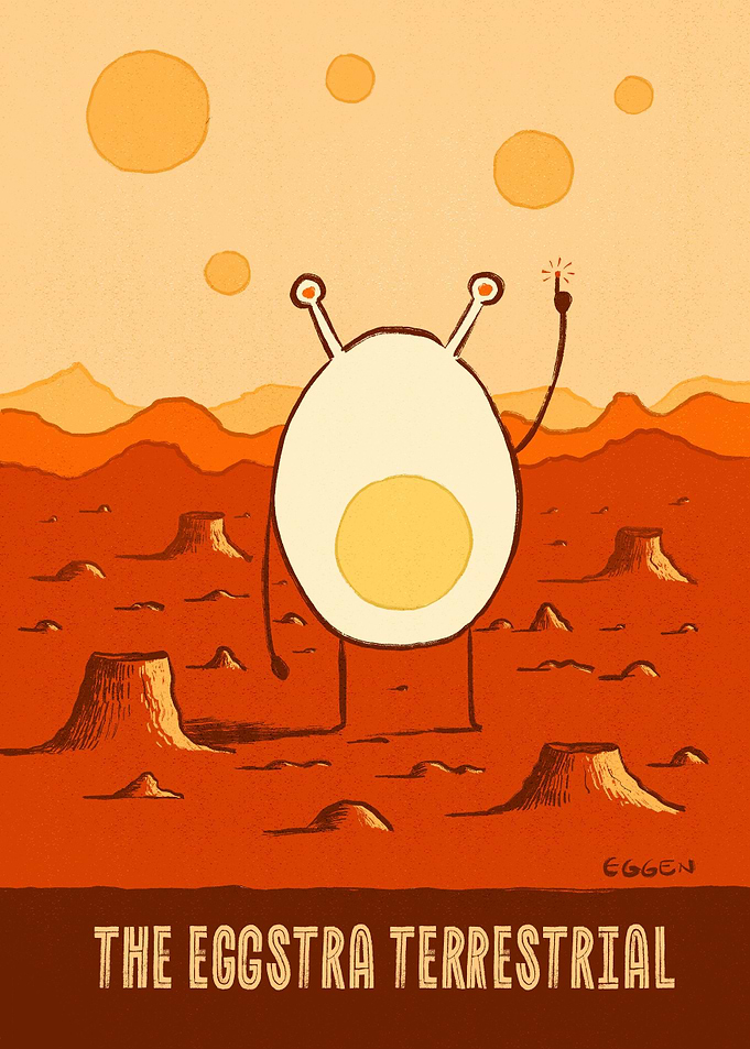 The Eggstra Terrestrial