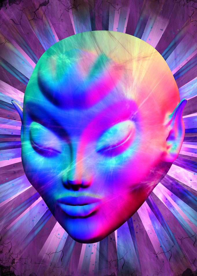 Alien Psychedelic Meditati